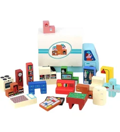 Vilac Logikspil - Træ - 20 Brikker - Flyttevogn