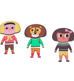 Vilac Puslespil - Træ - 6x3 Brikker - Jade