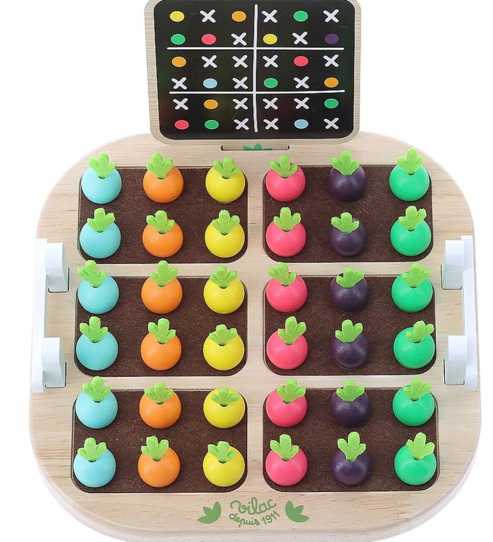 Vilac Spil - Træ - Sudoku med Grøntsager