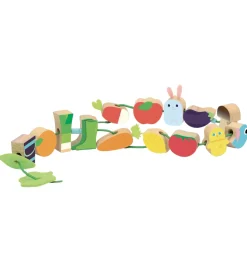 Vilac Træperler - 14 Dele - Grøntsager