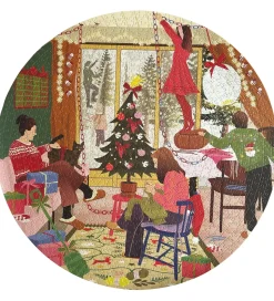 Vissevasse Puslespil - 1000 Brikker - 65x65cm - A Day In Decembe