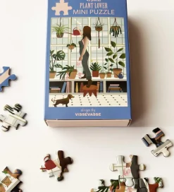 Vissevasse Puslespil - Mini - 10x13 cm - 42 Brikker - Plant Love