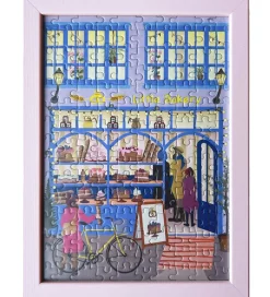 Vissevasse Puslespil - 15x21 cm - 150 Brikker - Little Bakery