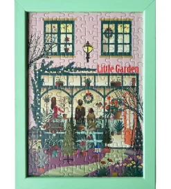 Vissevasse Puslespil - 15x21 cm - 150 Brikker - Little Garden