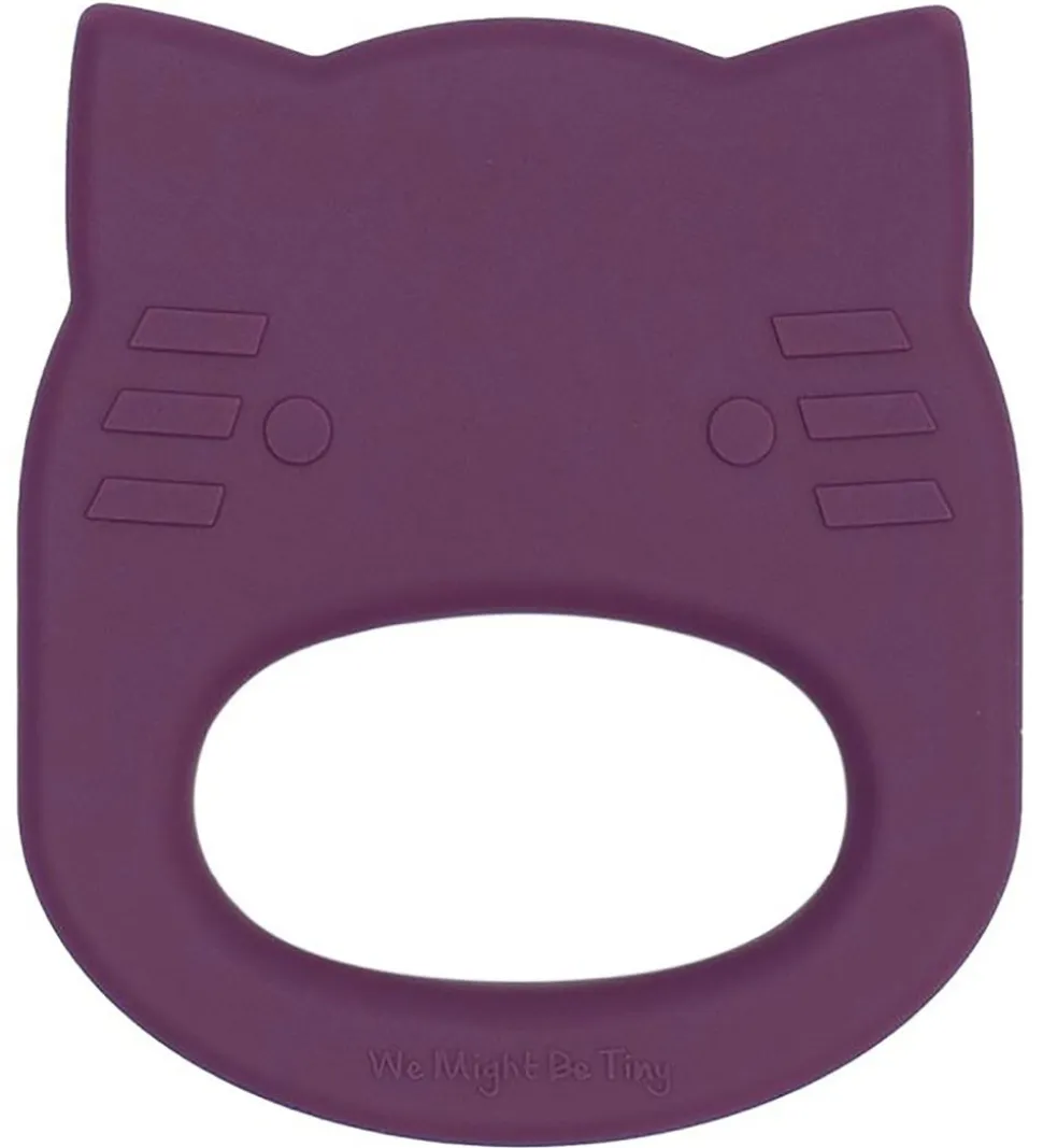 We Might Be Tiny Bidering - Cat - Silikone - Plum