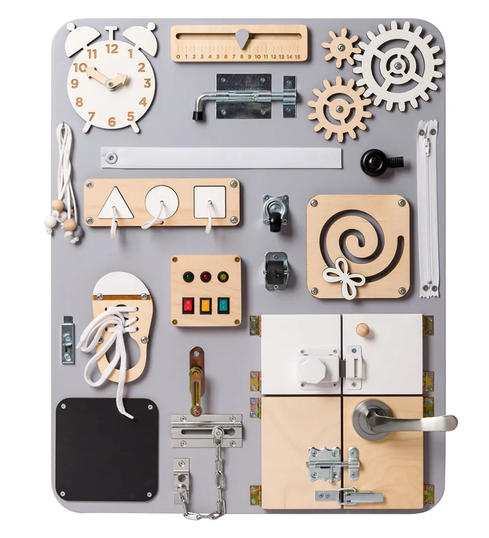 Woobiboo Woobiboard - Plus - Grey/Natural