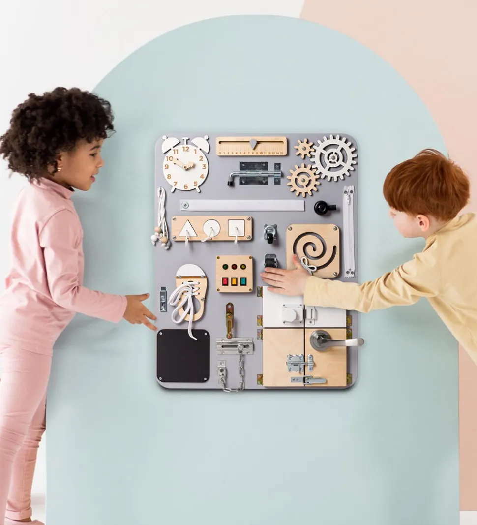 Woobiboo Woobiboard - Plus - Grey/Natural