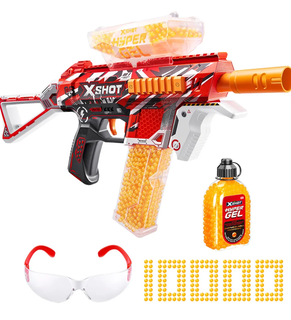 X-SHOT Gel-Blaster - Motoriseret - Hyper Gel Trace Fire - 2500 G
