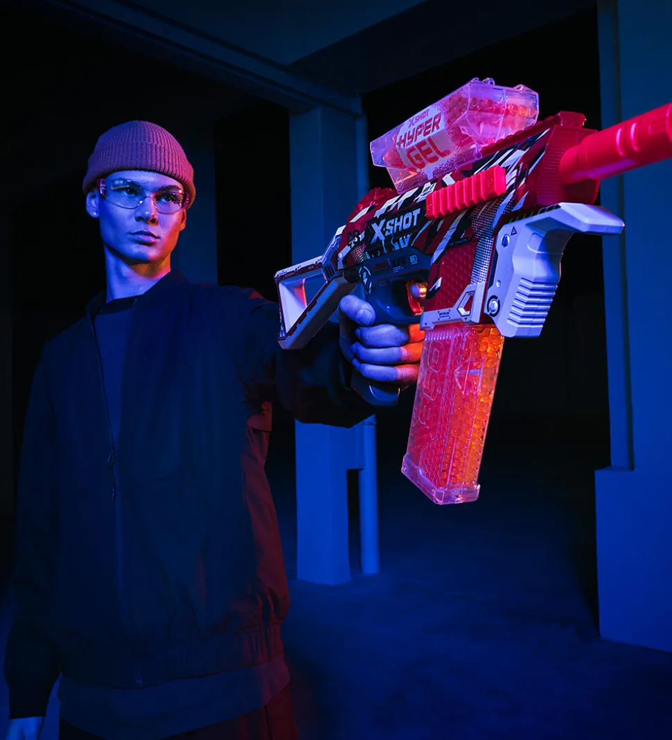 X-SHOT Gel-Blaster - Motoriseret - Hyper Gel Trace Fire - 2500 G