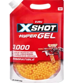 X-SHOT Gelkugler - Hyper Gel - 3000 stk - Refill Pack