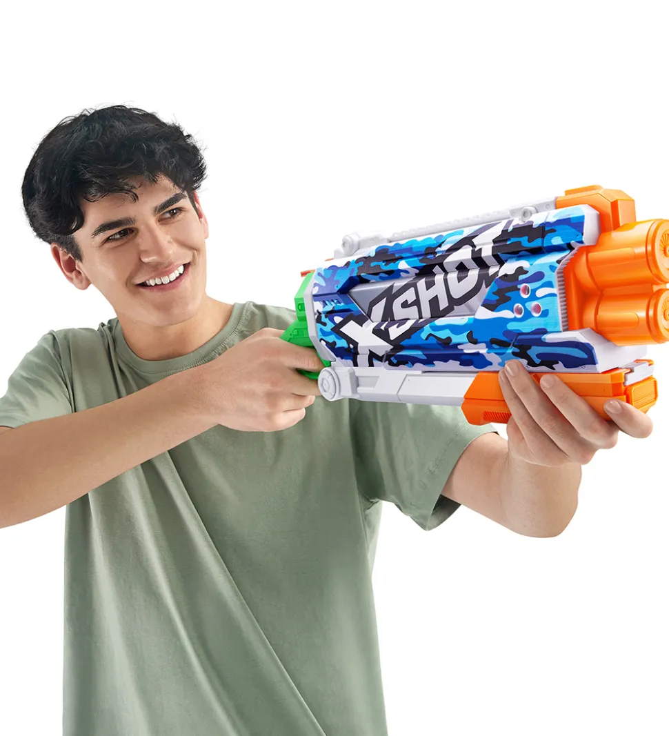 X-SHOT Vandpistol - Skins Pump Action Fast-Fill - 800 ml - Water