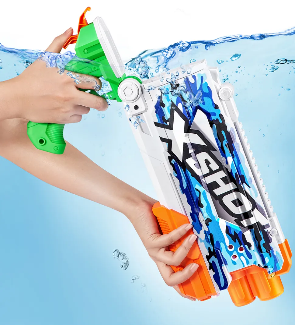X-SHOT Vandpistol - Skins Pump Action Fast-Fill - 800 ml - Water