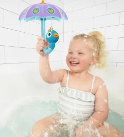 Yookidoo Badelegetøj - Fill 'N' Rain Peacock Umbrella - Lilla