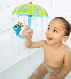 Yookidoo Badelegetøj - Fill 'N' Rain Peacock Umbrella - Grøn