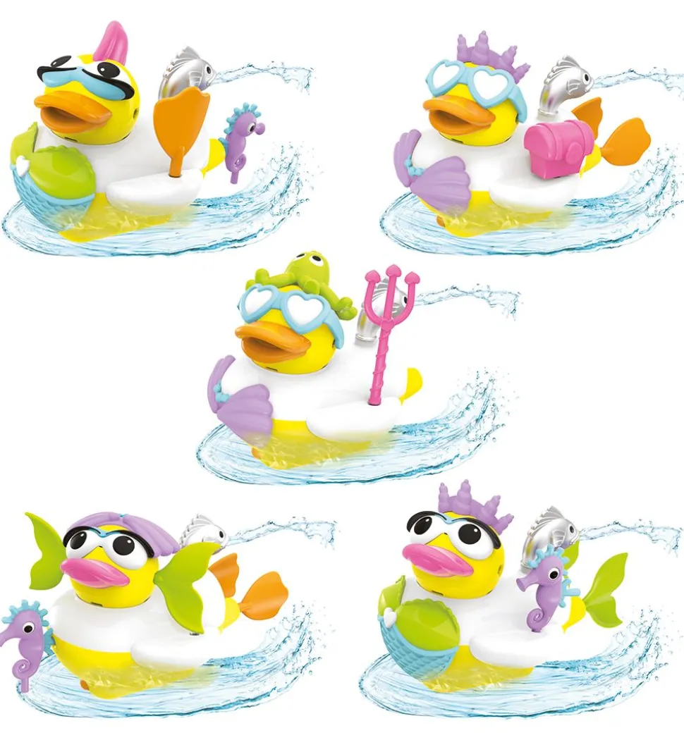 Yookidoo Badelegetøj - Jet Duck - Create a Mermaid