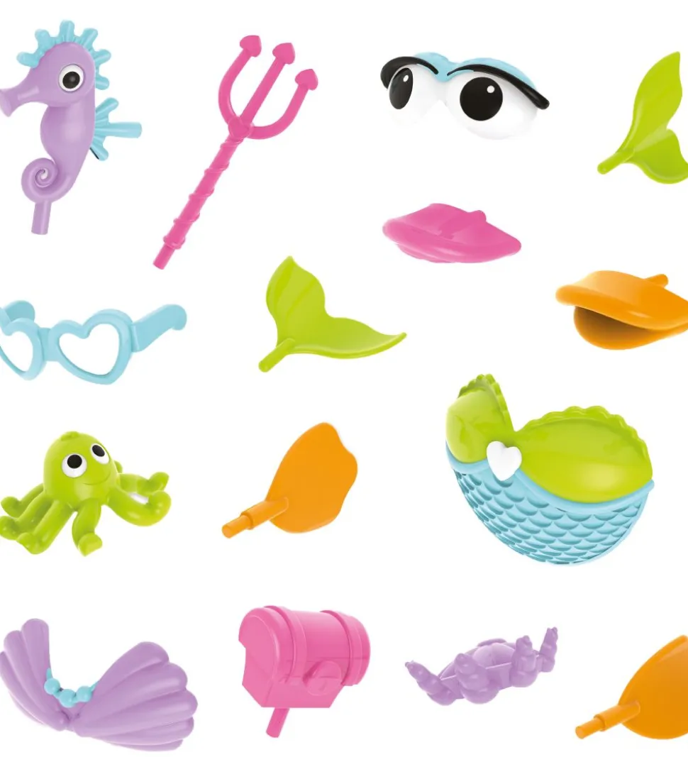 Yookidoo Badelegetøj - Jet Duck - Create a Mermaid